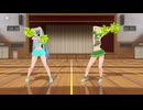 【MMD】チアリーダーGUMIKUでおどりゃんせ【カメラ固定・字幕無】（1080p_60fps）