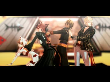 【MMD東方乱舞】にゃんこたちで「ポーカーフェイス」
