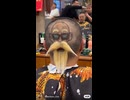 凄い髪型