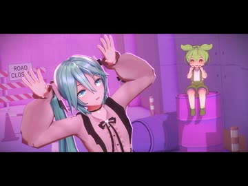 【MMD】バブルの素敵なフルコース【YYB式改変初音ミク】