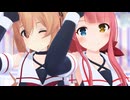 【MMD艦これ】村雨と江風でオツキミリサイタル