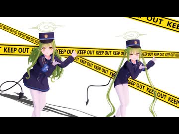 【ブルアカ】バブルの素敵なフルコース【MMD】【MMDカメラ配布あり】