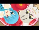 【東方ＭＭＤ】博麗霊夢の膝の上　マーゲイ(けものフレンズ)と多々良小傘