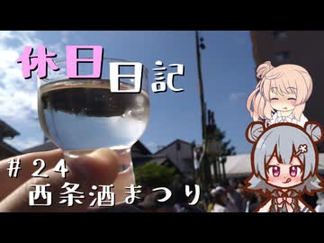 休日日記#24　西条酒まつり