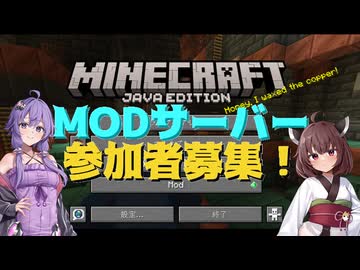 【Minecraft】1.21.1MODサーバー メンバー募集!【初心者歓迎】