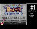 星のカービィ 夢の泉デラックス　ノーダメ100%ホバリング禁止クリア【VOICEROID実況】　#1