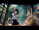 [オリジナルAIアニメ] Karma シーン03　アンナ、力の復活！