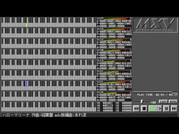 ym2151音源でハローマリーナ