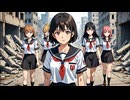 [オリジナルAIアニメ] Karmaシーン10　西の街、封鎖区域