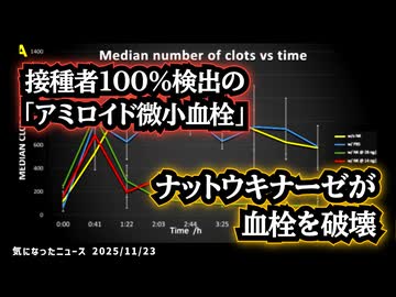 【ワクチン接種者は必見です】◆ナットウキナーゼがワクチン後遺症の天敵アミロイド微小血栓まで破壊！？【ワクチンではなくナットウキナーゼの摂取を推奨します】