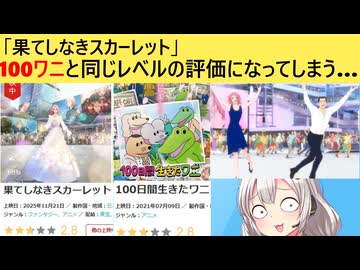 【レビュー】「果てしなきスカーレット」、果てしなき酷評ばかりで終わる…