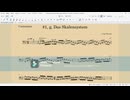 【Contrabass】#1, g, Das Skalensystem, Carl Flesch