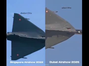 ホモと見るシンガポール航空ショーとドバイで事故った航空ショーの操縦比較