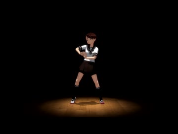 【MMD艦これ】INTERGALACTIA　敷波【足元だけ見える部屋】