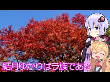 【全国都市農業フェス】結月ゆかりはラ族である【向山庭園で紅葉狩り】