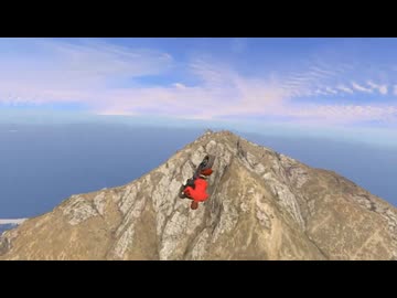 ホモと見る自転車の物理法則を利用してマップ上を飛び回るGTAオンラインのプレイヤー