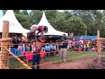 ホモと見るアフリカのプロレス