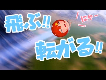 【ボール化】飛ぶ！転がる！ねこねこボール！【にゃ～】
