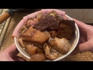 肉肉肉ラーメン作ってみた