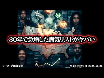 【日本は大丈夫？】◆慢性疾患急増中 ～ アメリカ国民の健康危機、慢性疾患が過去最大の増加を記録