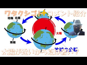 夏が暑いのは太陽の角度の影響(距離ではない）←私事【アラ還・読書中毒】コメ：子宮頸がん年間の死亡数は約3000人ワク接種と検診が健康を守る鍵ＦＮＮ！亜鉛注射副作用あります　医者が勧める薬は怖いです！