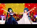 【MMD】『Twinkle Days』「Hatsune Miku/sour式改変初音ミク夜蝶(Night Butterfly Miku)＆カルも式初音ミクさん(白ワンピ)」