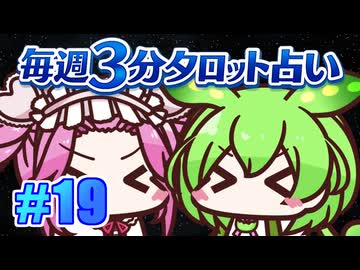 【今週の３分タロット占い】ずんスピード！　めっためたタロット占い！　#19