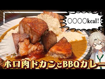 【驚異の〇〇〇〇kcal】もちづきさんコラボのCoCo壱の肉塊カレー再現してみた！