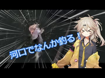 河口でぶっこみ釣り
