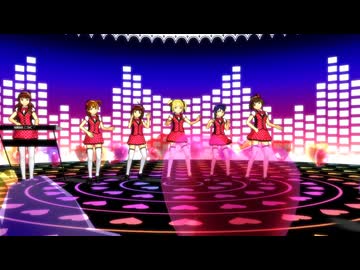 【im@sDSフェスタ16th】ユニット「サイネリア」+伝説のアイドルで『君色に染まる』【MMD】