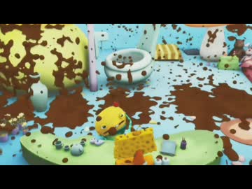 ホモと学ぶ中国の子供向けアニメのチョコレート製作過程