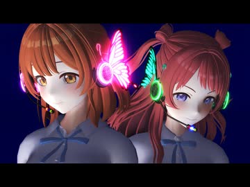 【学マスMMD】花海 咲季＆佑芽 姉妹『magnet』