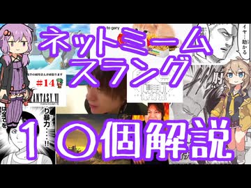 今さら人に聞けないネットのネタ解説その36【結月ゆかり×春日部つむぎ】