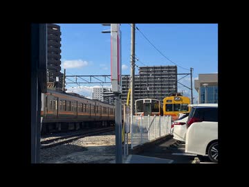 2025年秋に撮影した鉄道
