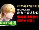 ルカ・カネシロの処分今日も発表されず。#ねここらいぶ【2025年12月01日/にじさんじ/Luca Kaneshiro/麓貴隆/情報漏洩/ANYCOLOR/えにから/エニカラ】