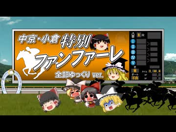 【ゆっくりが歌う】中京・小倉特別ファンファーレ【UTAU】