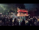 秩父夜祭、宵宮、山車収納前転回2025