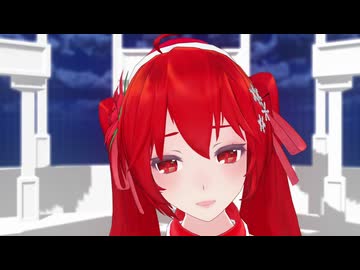 【MMD】サンタミクで神っぽいな【カメラ移動・字幕無】（1080p_60fps）