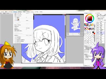 イラスト紹介　その1　周央サンゴ（にじさんじ）