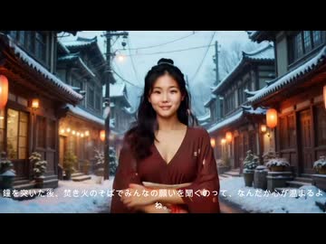 AI ryoの手記　除夜の鐘を突く　カラオケLive 本人ズ