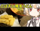 ごぼ天と博多うどん【ナースロボ】
