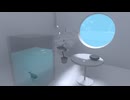 【VRChatワールド紹介】春の水中と白い部屋 Spring underwater and white room