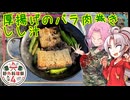 【野外料理祭4遅刻組】豆腐お嬢ついなちゃん#106【内面が見える厚揚げのバラ肉巻きとしし汁】