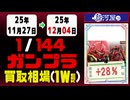 ガンプラ【1/144】 買取相場《97点/週》｜12月04日 ＜300円以上騰落＞ #ガンダム #プラモデル