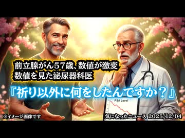 ◆前立腺がん初期の57歳男性、PSA16→10へ急低下！医師が驚いた“2か月の自己療法”とは