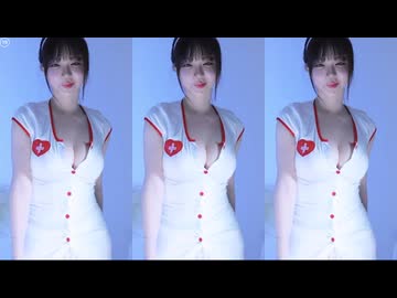 韓女様 ナースの乳揺れ誘惑がエグい♡