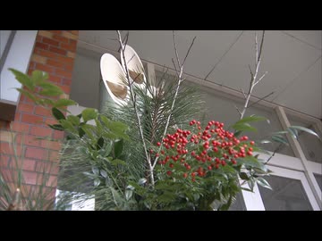 タケノコの名産地で小学生が門松づくり　地元の伝統文化を学ぶ恒例行事　福岡県北九州市の合馬地区