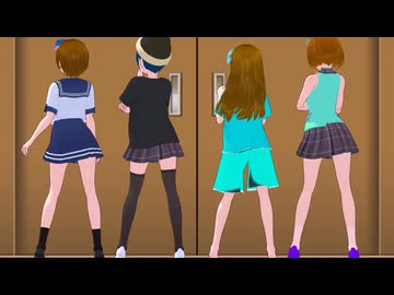 【ネムリンQパラダイスMMD】Ghost Dance【いそりっく】