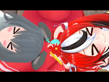 【東方ＭＭＤ】博麗霊夢の膝の上　hakos baelz　ハコス・ベールズ（ホロライブ）とナズーリン