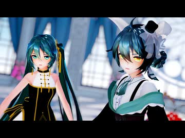 【MMD】W.YYB式改变 ミクさんで『ヒバナ』By 「YYB China Lolita Miku＆lievre de jade Miku」